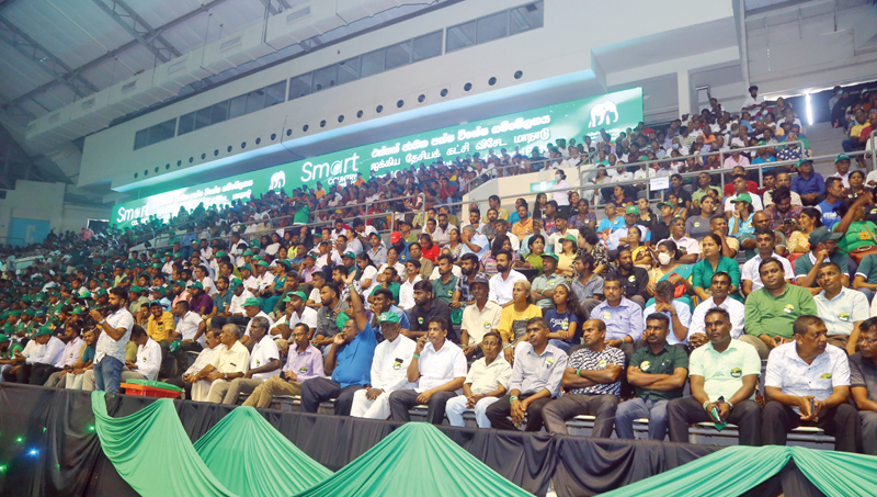 A section of the crowd at the Convention