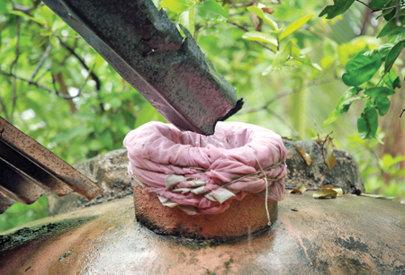 A rainwater harvesting system for vulnerable households in the Dry Zone