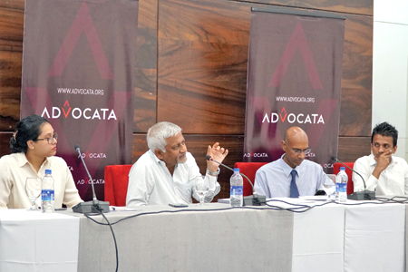 Participants at the Advocata event.  Pic: Shirajiv Sirimane