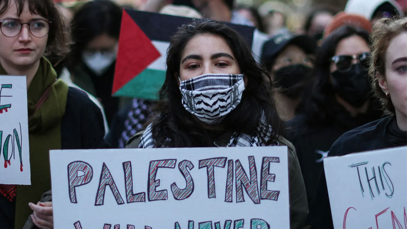 Protesters chant ‘Free Palestine’ in New York - Sunday Observer