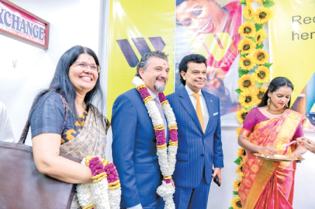 Left to right: Ms. Sohini Rajola, Head Asia Pacific, Western Union,  Jean Claude Farah, President, Middle East and Asia Pacific, Western Union; and Dr. Parakrama Dissanayake, Chairman of MMBL Money Transfer (Pvt) Ltd