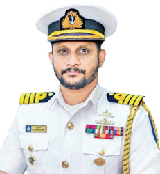 Sri Lanka Navy Media Spokesman Captain Gayan Wickramasuriya