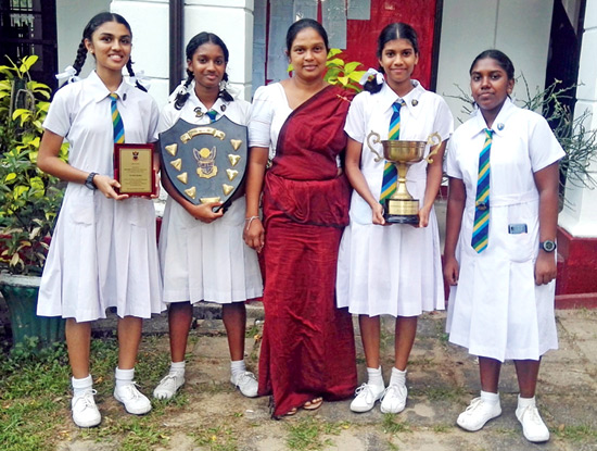 The winners - Kandy Girls’ High School