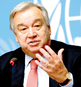 un General Secretary António Guterres