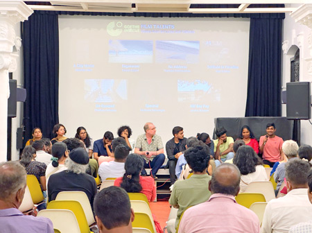 Film Talents screening at the Goethe Institute, Colombo