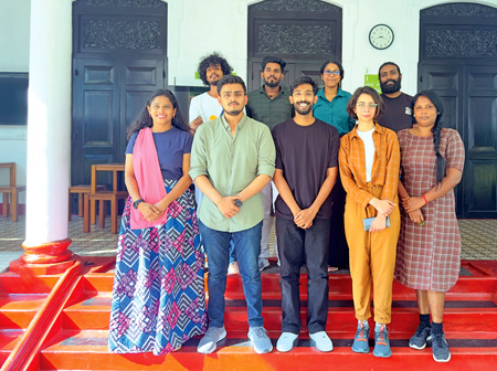 Left to Right: Row 01 - Fathima Shanaz, Abdullah Khan, Zeeshan Jabeer Akram, Javaria Waseem, Thamilini Sithiravadivel Row 02 - Gopi Krishna, Dinesh Balasri, Narthanie Serasinghe, Chathura Vimarsha Fernando