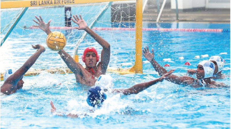 The action that is water polo