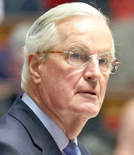 Former French Premier Michel Barnier