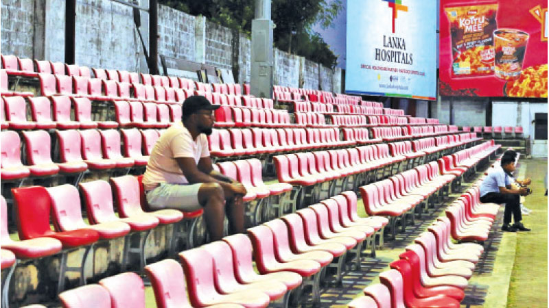 The 2025 season played to an empty stand at night at Havelock Park (Pic: Sudath Nishantha)