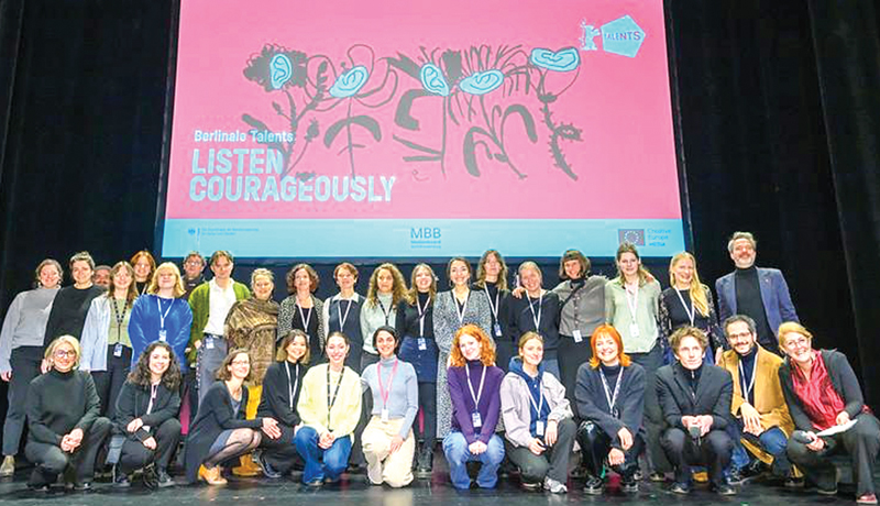 The Berlinale Talents Team at the Berlinale Talents: Opening Ceremony © Peter Himsel, Berlinale 2025