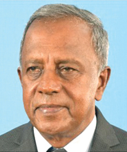 Former PMB Chairman 
Dr. Jatal 
Mannapperuma